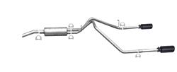 Gibson Split Rear Exhaust System 09-20 Dodge Ram V6, 4.7L, 5.7L - Click Image to Close